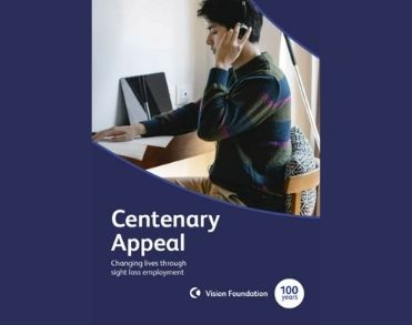 A snapshot of the front cover of the Centenary Appeal Brochure